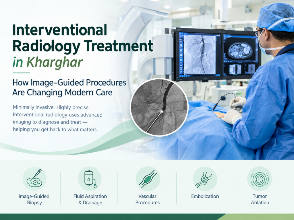 Interventional Radiology Treatment in Kharghar: How Image-Guided Procedures Are Changing Modern Care